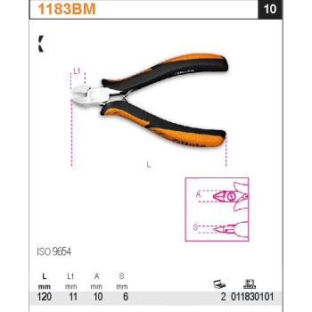SZCZYPCE TNĄCE BOCZNE DLA ELEKTRONIKÓW 120MM