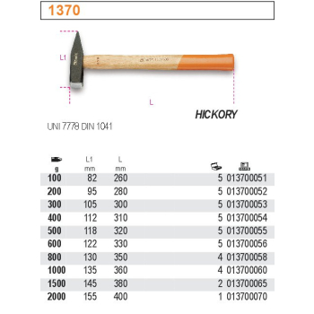 MŁOTEK ŚLUSARSKI 300G