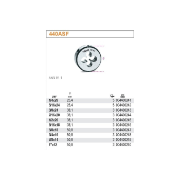 NARZYNKA CALOWA UNF 5/16