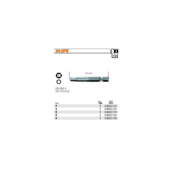 KOŃCÓWKA WKRĘTAKA TRZPIENIOWA SZEŚCIOKĄTNA DŁUGA 5MM