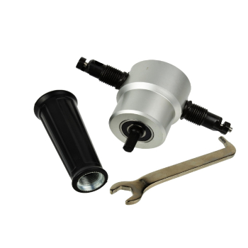 PRZYSTAWKA DO CIĘCIA BLACHY - NOŻYCE NA WIERTARKĘ