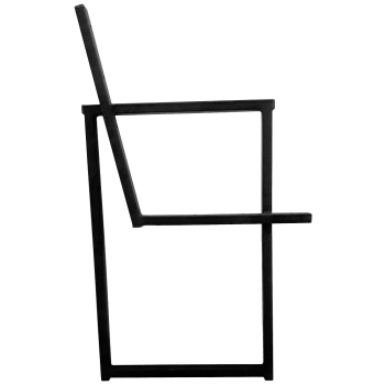 NOGA STALOWA DO ŁAWKI NR3, KPL. 2SZT