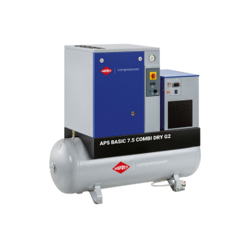 KOMPRESOR ŚRUBOWY APS 7.5 BASIC G2 COMBI DRY