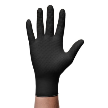 RĘKAWICE NITRYLOWE MERCATOR GO GRIP CZARNE ROZMIAR M