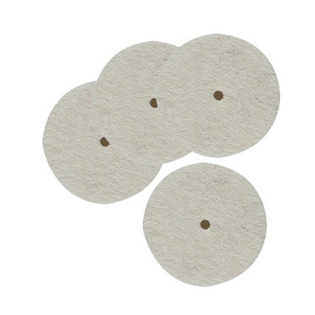 TARCZE POLERSKIE FILCOWE, KOŁO 10 SZT.