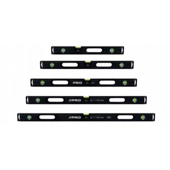 POZIOMICA MALOWANA CZARNA FREZ Z UCHWYTEM HD SERIA 900 180CM