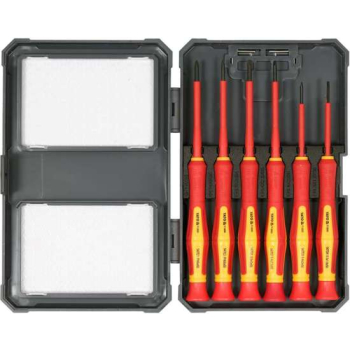 ZESTAW PRECYZYJNYCH WKRĘTAKÓW VDE 6 ELEMENTÓW