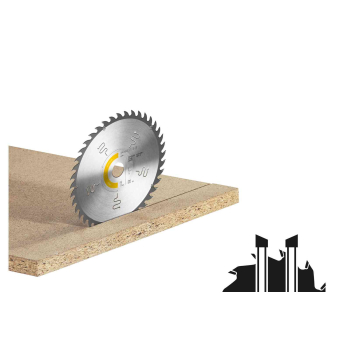 TARCZA PILARSKA WOOD UNIVERSAL HW 254*30 W40