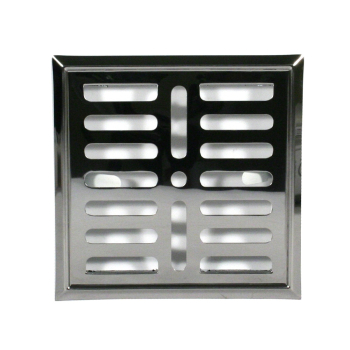 KRATKA METALOWA Z SZYLDEM NIERDZEWNYM 14*14CM