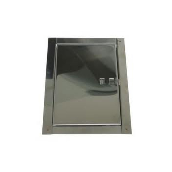 DRZWICZKI KOMINOWE NIERDZEWNE 140*210MM ŚREDNIE