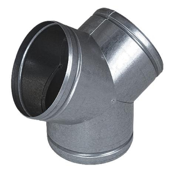 TRÓJNIK Y  OCYNKOWANY 125/100/100MM 120S